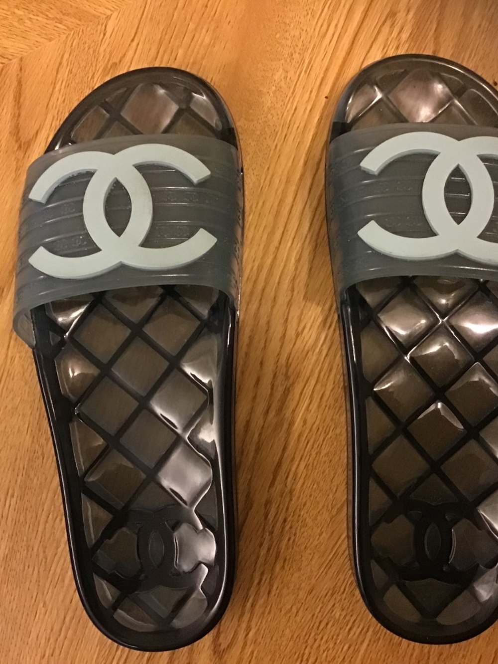 Chanel slippers size 10